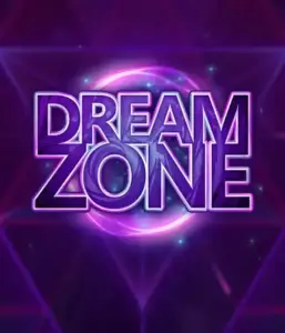 Enter the captivating realm of Dream Zone slot by ELK Studios, highlighting a dynamic purple and blue cosmic backdrop with the striking logo shining brightly. This image portrays a fantasy atmosphere, great for fans of vibrant, abstract graphics, providing a thrilling adventure.