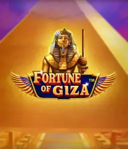 Uncover the mystical world of Fortune of Giza slot by Pragmatic Play, featuring a noble depiction of a Pharaoh amid the iconic pyramid backdrop. This graphic portrays the richness of Egyptian heritage, perfect for fans of Egyptian-themed slots, providing a thrilling adventure.